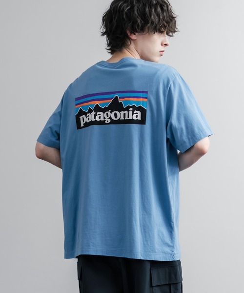 patagonia（パタゴニア） tシャツ MS P 6 LOGO T SHIRT オーガニック