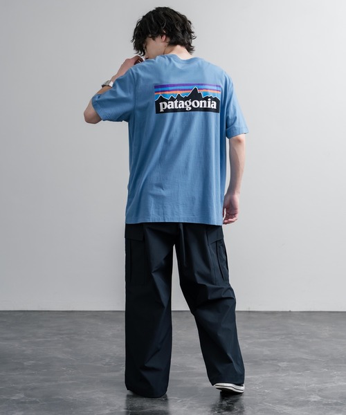 patagonia パタゴニア ナイロンプルオーバーシャツ　サイズM patagonia（パタゴニア） tシャツ MS P 6 LOGO T SHIRT オーガニック
