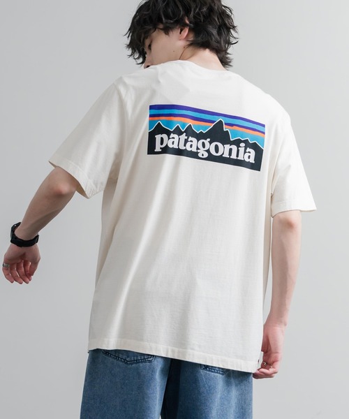 patagonia（パタゴニア） tシャツ MS P 6 LOGO T SHIRT オーガニック