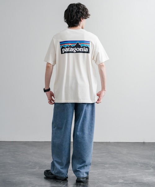patagonia（パタゴニア） tシャツ MS P 6 LOGO T SHIRT オーガニック