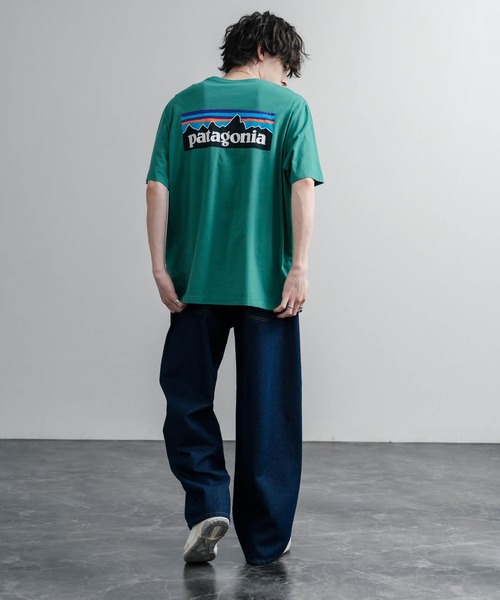 patagonia（パタゴニア） tシャツ MS P 6 LOGO T SHIRT オーガニック