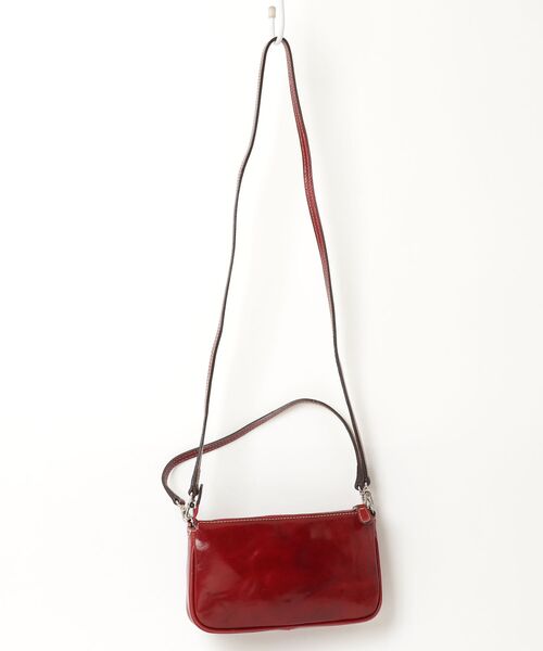 「ALBEROLA」 OLD MADRAS 2WAYバッグ - レッド レディース_画像2