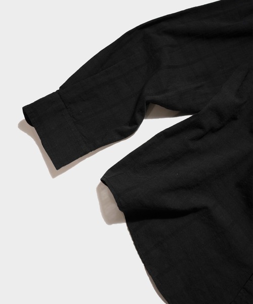 「CAMPHOR WOOD」 長袖シャツ SMALL オフホワイト メンズ_画像5