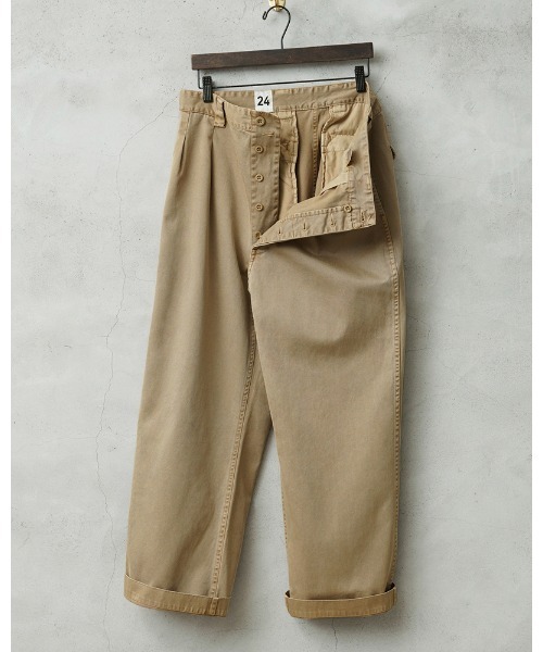 WAIPER.inc チノパン フランス軍 1950〜60年代 M-52 ヴィンテージ