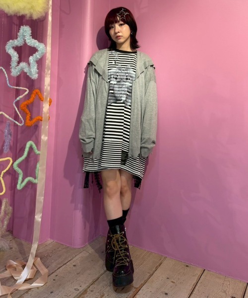 Candy Stripper（キャンディーストリッパー） カーディガン SAILOR ZIP