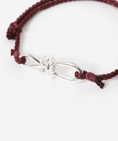 XOLO ブレスレット XOLO ROPE LINK SILK BRACELET メンズ : ZOZOTOWN
