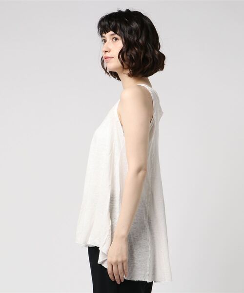 IKKUNA tシャツ Tシャツ flared tank-top レディース : ZOZOTOWN
