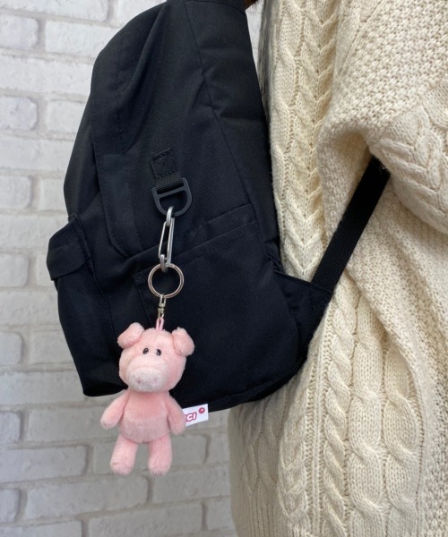 nici キーホルダー NICI/キーリング BB ピンクピッグ 10cm