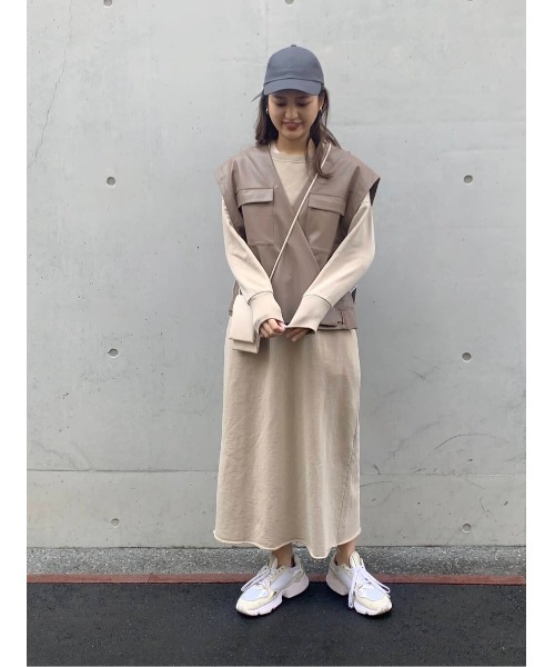 ベスト+ジレ em. Pearl Gilet UCMonoGiletWomenBlack_jpg_600x
