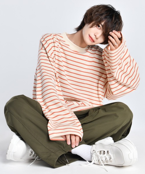 ADRER（アドラー） tシャツ 「23AW」extra quality wide sleeve long-T