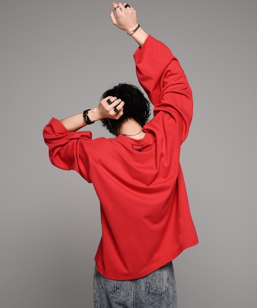 tシャツ 「23AW」extra quality wide sleeve long-T / エクストラクオリティワイドスリーブロンT メンズ レディー | ADRER | 23