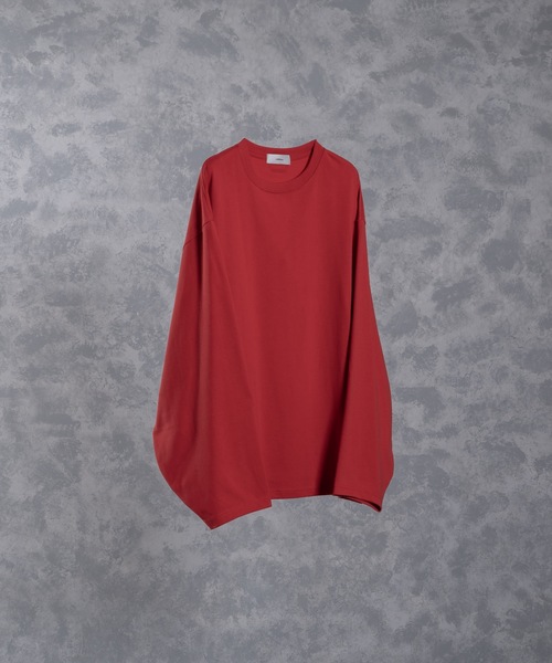 tシャツ 「23AW」extra quality wide sleeve long-T / エクストラクオリティワイドスリーブロンT メンズ レディー | ADRER | 38