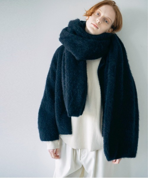 unfil アンフィルストレッチスーパーキッドモへ
アベスト unfil (アンフィル) stretch superkid mohair short-sleeve