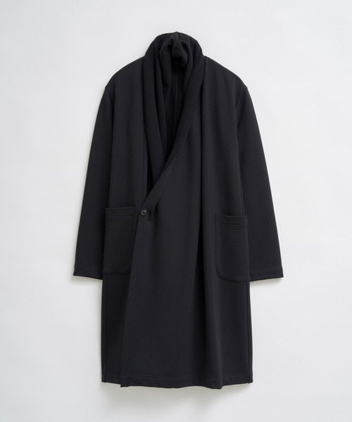 ジャケット・アウター TROVE ''RUUTUKA LONG COAT'' TROVE（トローヴ） コート ジャケット MERINO WOOL 36G SWEAT GOWN