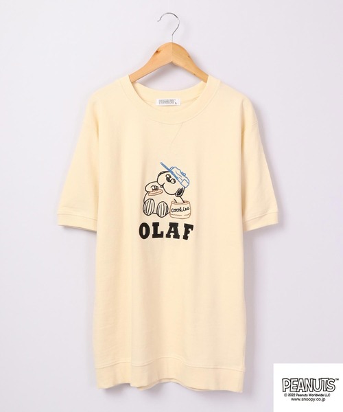 PEANUTS tシャツ スヌーピー 半袖 スウェット Tシャツ