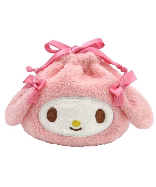 sanrio ポーチ sanrio/サンリオ まんまる巾着 レディース : ZOZOTOWN 