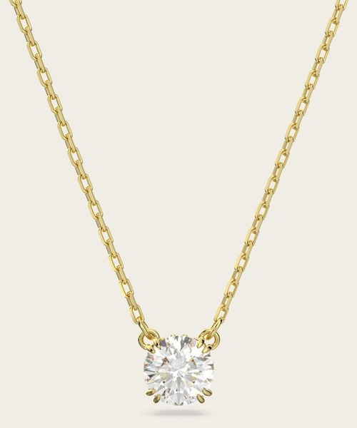 Swarovski Stilla ペンダント ラウンドカット ネックレス SWAROVSKI（スワロフスキー） ネックレス 「公式」「スワロフスキー