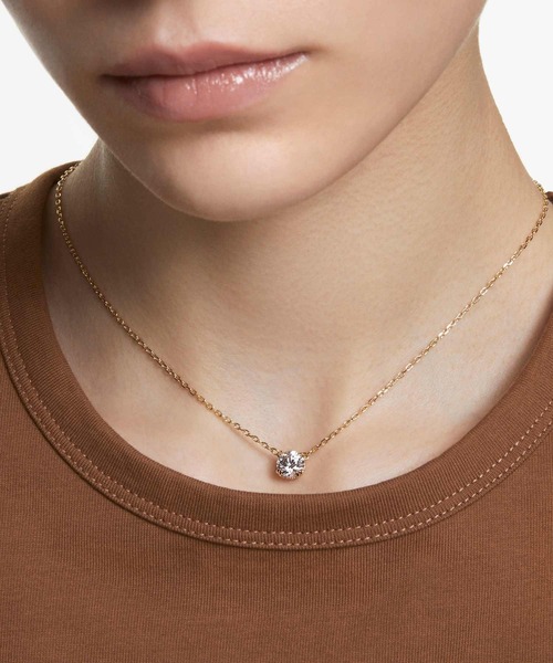 スワロフスキー Stilla ペンダント ネックレス Swarovski Stilla ペンダント ネックレス | シルバートーン