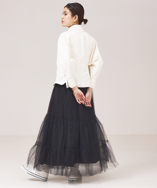 ブラウス シャツ COZUE ANZAI×Rouge vif コラボブラウス レディース Rouge vif ブラウス シャツ COZUE ANZAI×Rouge コラボブラウス