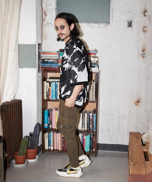 セーター ニット ADAMPATEK / abstract pattern short sleeve knit/ルーズシルエット半袖ニットTシャツ”ア | ADAM PATEK | 11