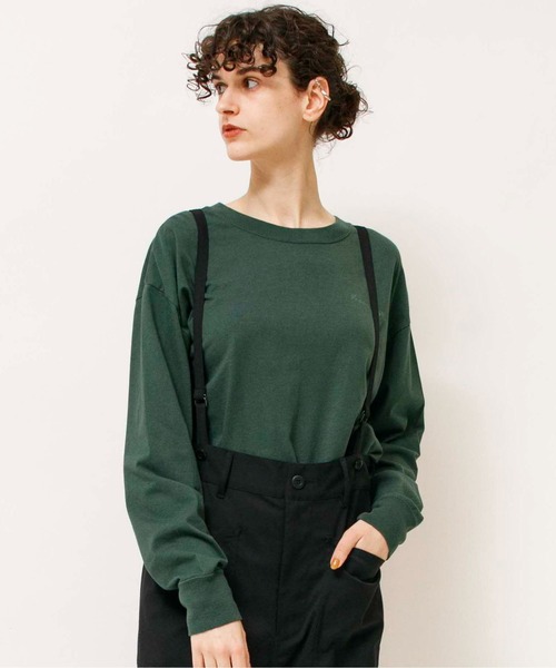 tシャツ コットンレーヨンロングスリーブTシャツ(Chill) レディース Johnbull tシャツ コットンレーヨンロングスリーブTシャツ(Chill