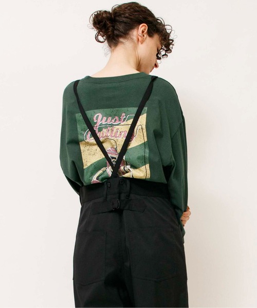 tシャツ コットンレーヨンロングスリーブTシャツ(Chill) レディース Johnbull tシャツ コットンレーヨンロングスリーブTシャツ(Chill