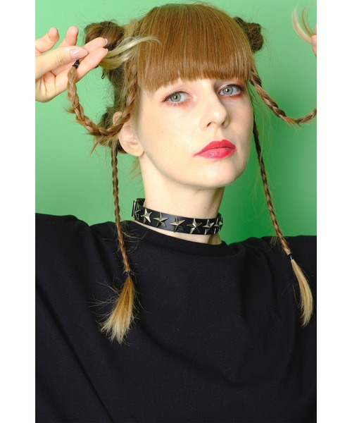 チョーカー an meets zakka スタースタッズチョーカー レディース