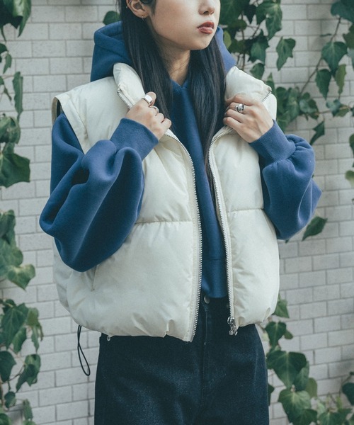 Subciety（サブサエティ） ダウンコート ダウンジャケット CROPPED