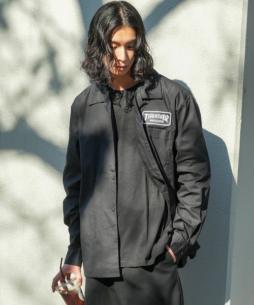 THRASHER（スラッシャー） シャツ CLASSIC WAPPEN WORK SHIRTS