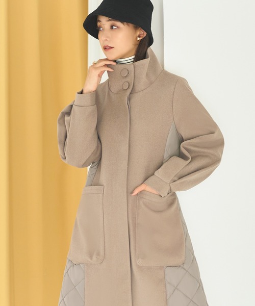 RUIRUE BOUTIQUE ダウンコート ダウンジャケット ウーリー
