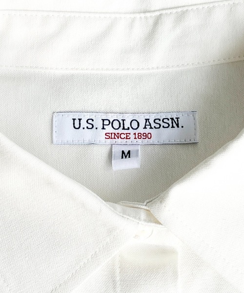 U.S. POLO ASSN.（ユーエスポロアッスン） ブラウス シャツ 夏 半袖