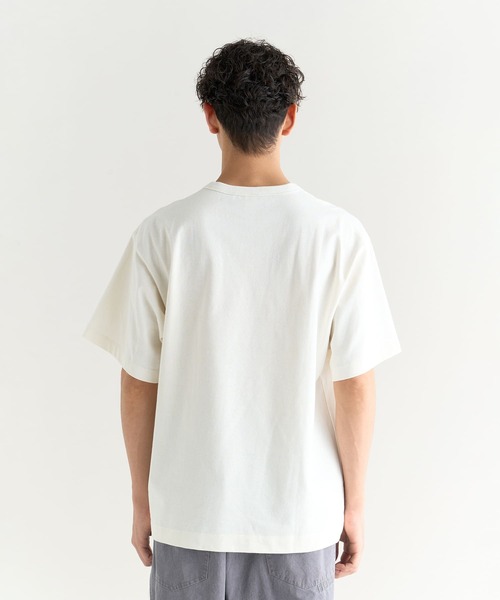 NANGA（ナンガ） tシャツ ECO HYBRID BOX LOGO EMBROIDERY TEE / エコ