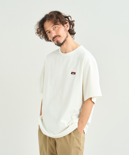 tシャツ ECO HYBRID BOX LOGO EMBROIDERY TEE / エコハイブリッド ボックスロゴ エンブロイダリー ティーの画像