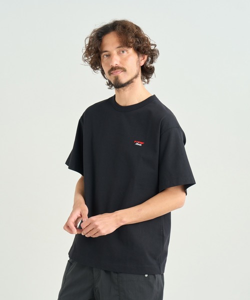 tシャツ ECO HYBRID BOX LOGO EMBROIDERY TEE / エコハイブリッド ボックスロゴ エンブロイダリー ティーの画像