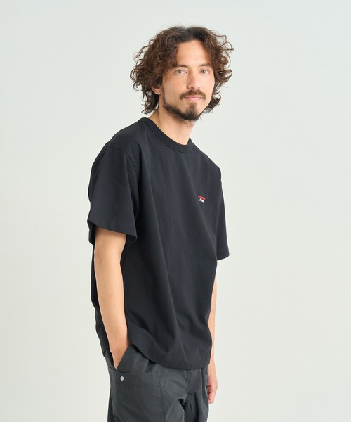 tシャツ ECO HYBRID BOX LOGO EMBROIDERY TEE / エコハイブリッド ボックスロゴ エンブロイダリー ティーの画像