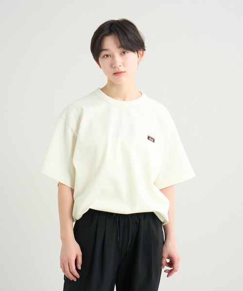 tシャツ ECO HYBRID BOX LOGO EMBROIDERY TEE / エコハイブリッド ボックスロゴ エンブロイダリー ティーの画像