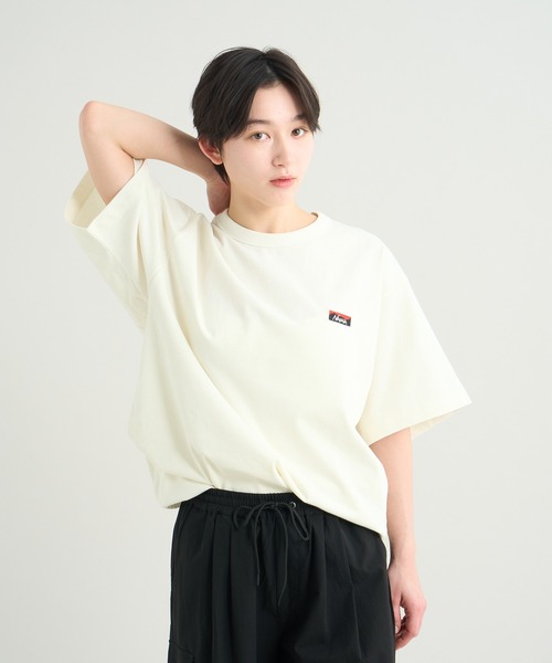 tシャツ ECO HYBRID BOX LOGO EMBROIDERY TEE / エコハイブリッド ボックスロゴ エンブロイダリー ティーの画像