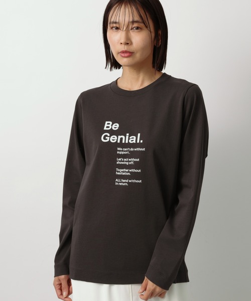 tシャツ BARNYARDSTORM / バックリボンロンT / マシンウォッシャブル レディース BARNYARDSTORM｜バックリボンロンT<マシンウォッシャブル