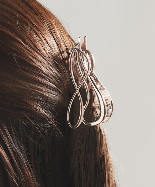 dee doo dah ヘアクリップ ニュアンスラインバンスクリップ : ZOZOTOWN