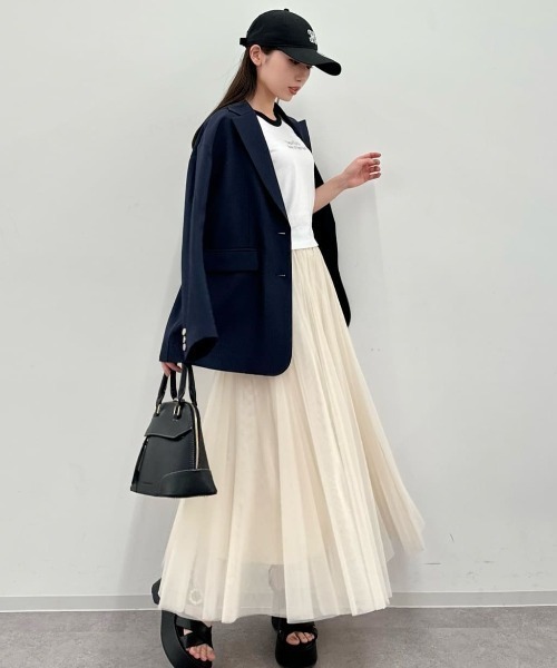 JILL by STUART スカート ウエストロゴチュールスカート : ZOZOTOWN