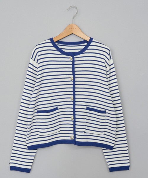 coen（コーエン） カーディガン 「RONEL」金釦ニットカーディガン