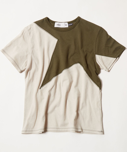 tシャツ 「CONVERSE TOKYO × kotohayokozawa」STARCUTTING PRINT TEE(UNISEX) レディース メ CONVERSE TOKYO｜【CONVERSE TOKYO * kotohayokozawa