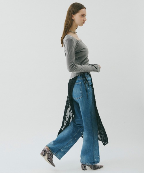 Go To Hollywood｜デニム ラップ スカート　02 50%OFF】Go To Hollywood デニムラップスカート - SE FAIRE