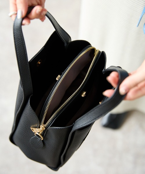 GUSCIO（グッシオ） ハンドバッグ 「グッシオベーシック」2WAYミニ 