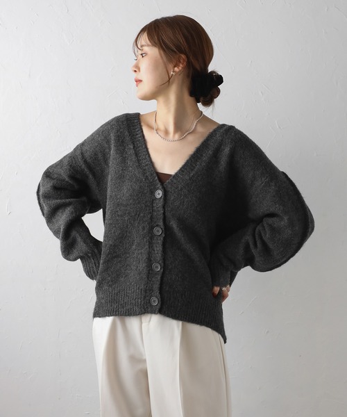 美品❤️ジバンシー　ニットカーディガン　総柄　ブラック　ウール　Lサイズ クロシェフラワーニットカーディガン｜MEN｜251HAT70-046G｜AZUL BY