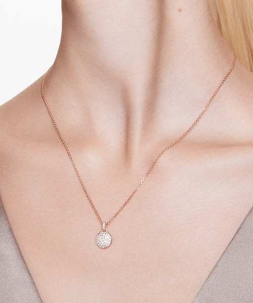 SWAROVSKI Sublima ネックレス/正規品 5692110 Sublima necklace, Crystal pearl, Round cut, White, Rhodium