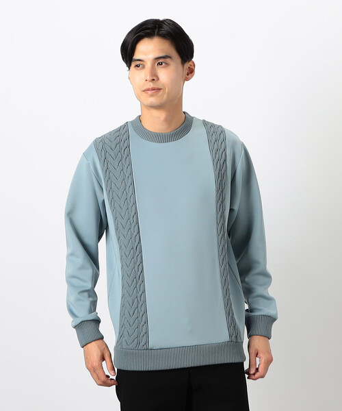 ニット+セーター COMME CA ISM COMME CA ISM（コムサイズム） セーター ニット フェアアイル柄