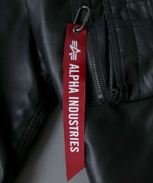 アルファ　ブルゾン バイクウエアも人気のミリタリーブランド「ALPHA INDUSTRIES」の