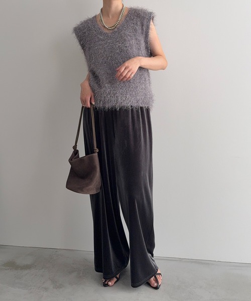 meilmada ショルダーバッグ バッグ 「牛革」スエード2wayショルダー