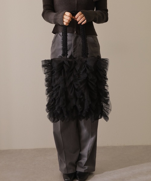 Lace Ladies（レースレディース） トートバッグ チュール フリル